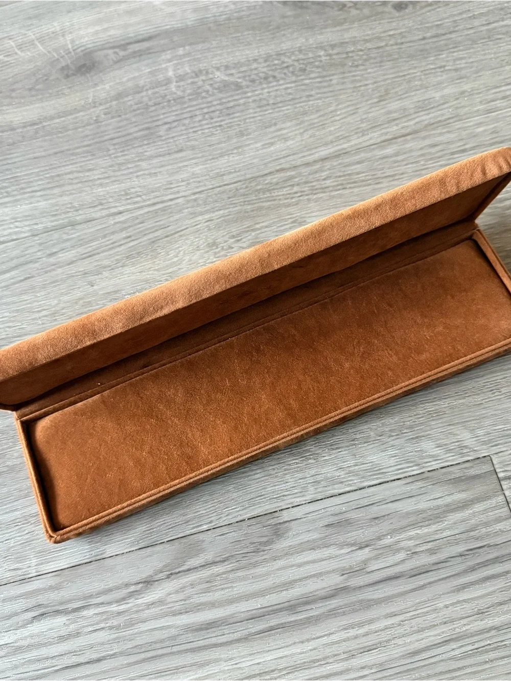 CORUM Tan Watch/Bracelet Box + Outer Box 10.30x3x1.10”